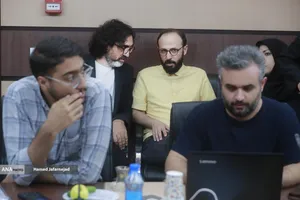 نشست خبری امیر شهرابی شهردار منطقه 14 تهران