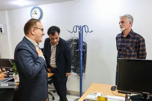 بازدید محمد رئیس&zwnj;زاده رئیس کل سازمان نظام پزشکی کشور از خبرگزاری آنا