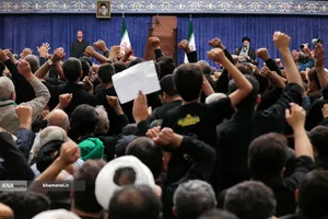 حضور و سخنرانی در مراسم عزاداری شهادت امام رضا علیه&zwnj;السلام