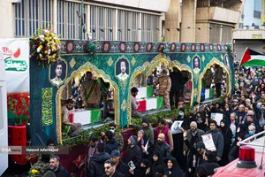  تشییع پیکر شهدای مظلوم مقاومت ملی ایران 