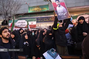  تشییع پیکر شهدای مظلوم مقاومت ملی ایران 