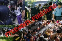 آزادی بیان به سبک غرب؛ از سانسور خبری تا سرکوب دانشجویان ضد صهیونیست+ فیلم