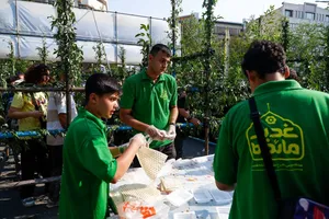 آیین مهمانی کیلومتری غدیر