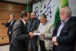 دیدار رئیس دانشگاه آزاد اسلامی با آزادگان