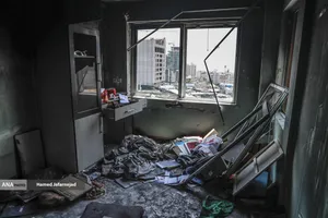 تخریب واحدهای مجاور منزل شهید دکتر محمدمهدی طهرانچی، دانشمند هسته ای و رئیس دانشگاه آزاد در مجتمع اساتید، میدان کتاب در حمله رژیم صهیونی به برخی مناطق و منازل مردم، شهروندان و دانشمندان هسته ای کشورمان در جریان جنگ تحمیلی دوازده روزه