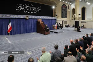 حضور و سخنرانی در مراسم عزاداری شهادت امام رضا علیه&zwnj;السلام