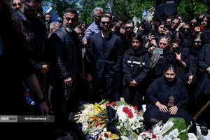 آیین چهلمین روز درگذشت &laquo;حمید هیراد&raquo;