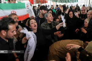 تشییع شهدای حمله متجاوزانه آمریکایی_صهیونی در بهشت زهرا