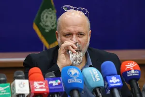 خالد قدومی نماینده حماس در ایران در نشست خبری سومین سالگرد طوفان الاقصی