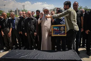 مراسم تشییع پیکر &laquo;بهروز رضوی&raquo; 