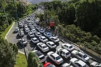 ترافیک در محورهای منتهی به مهران سنگین اما روان است