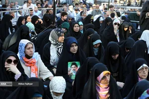 مراسم دعای عرفه در دانشگاه تهران