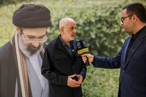 گفتگو با مهمانان خارجی آیین بدرقه آقای شهید ایران، رهبر شهید انقلاب
