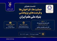رئیس بنیاد ملی علم ایران: حمایت از پژوهش‌های مسئله‌محور را متناسب با برنامه هفتم توسعه افزایش می‌دهیم