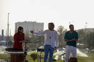 کنسرت علی قمصری در میدان آزادی