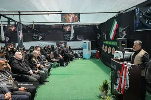 سخنرانی دکتر رنجبر در موکب مرکزی سازمان سما
