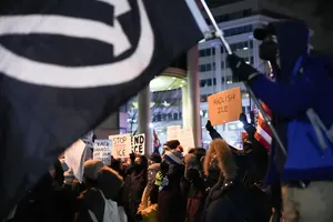 اعتراضات مردم به جنایت پلیس آمریکا