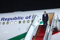 رئیس‌جمهور وارد روسیه شد