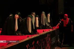 عزاداری شب شهادت حضرت رقیه (س)