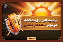 راه محافظت در برابر اشعه فرابنفش
