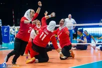 پیروزی بانوان والیبال نشسته مقابل تیم لهستان