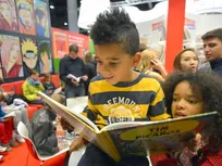 بخش کودک نمایشگاه فرانکفورت؛ از سفر به فضا تا حضور چهره‌های مشهور ادبیات کودک