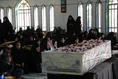 تشییع شهید گمنام در دانشگاه آزاد نجف‌آباد