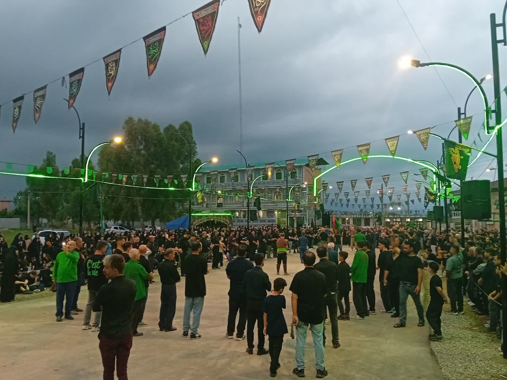 آیین اصیل عزاداری کرب زنی در مازندران