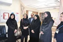 بررسی چالش‌های آموزشی و درمانی در بازدید معاون وزیر بهداشت از بیمارستان شهید بهشتی