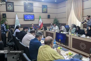 نشست خبری امیر شهرابی شهردار منطقه 14 تهران