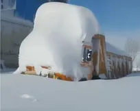 بارش ۳ متر برف در ۴ روستای تکاب