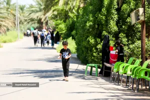 پیاده روی زائرین اربعین حسینی