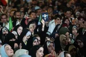 جشن ولادت حضرت زینب (س) در میدان انقلاب