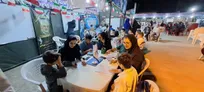 آموزش در کف میدان؛ برپایی موکب فرهنگی آموزشی شهید دکتر طهرانچی در فولادشهر