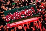 تشییع رهبر در کربلا