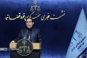 نشست خبری اصغر جهانگیر، سخنگوی قوه قضائیه