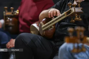 تمرین ارکستر سازهای ایرانی