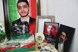 دیدار با خانواده نخبه شهید علی حیدرزاده