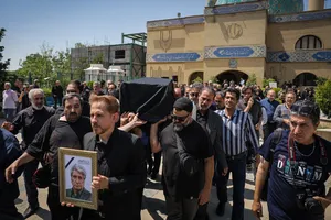 مراسم تشییع پیکر &laquo;بهروز رضوی&raquo; 