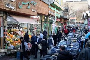 جریان زندگی در بازار تجریش