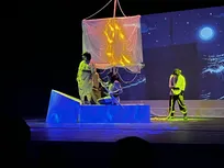 «هیولاکش» سالن اصلی تئاتر شهر را مملو از مخاطب کرد/ وقتی فردوسی از عرق به وطن می‌گوید+ فیلم