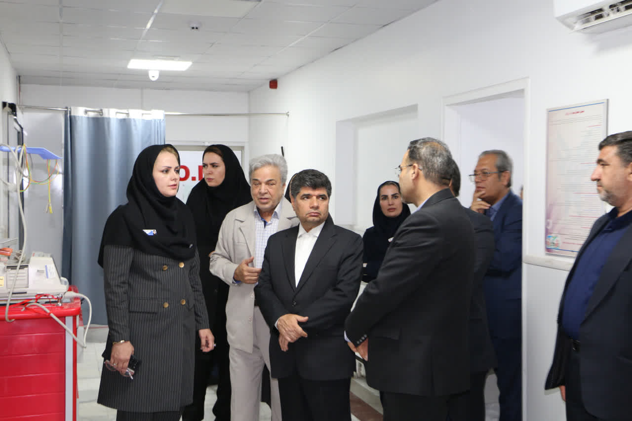 بازدید فرماندار مشهد از بیمارستان ۲۲ بهمن دانشگاه آزاد اسلامی