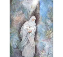 نازم به مادری که ز پروردن علی/ مدهوش، عالمی ز ازل تا ابد کند