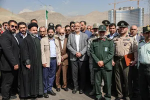 افتتاح بزرگراه امیر سپهبد شهید سید عبدالرحیم موسوی