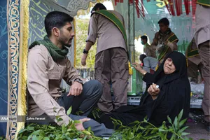 مراسم تشییع پیکرهای شهدای مدافع امنیت و مردم مظلوم