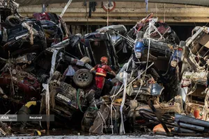 آثار ناشی از سیل در والنسیا، اسپانیا