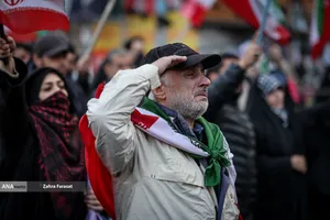 لحظه تحویل سال ۱۴۰۵ - میدان انقلاب