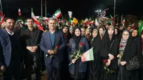 موکب «آفتاب امید» دانشگاه آزاد ارومیه؛ سنگر خدمت‌رسانی فرهنگی و اجتماعی در میدان ولایت فقیه