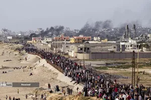 بحران انسانی در غزه