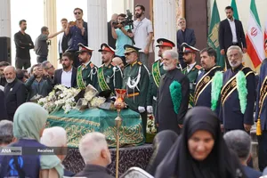 مراسم تشییع پیکر استاد فقید محمود فرشچیان